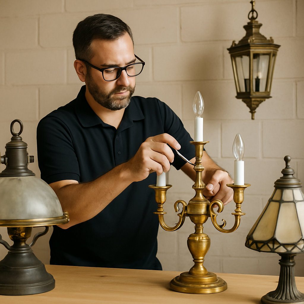 Restored Lighting Fixtures